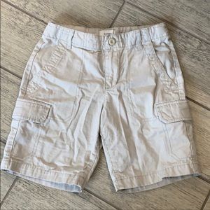 Old Navy Khaki Cargo Shorts Boys Size 8